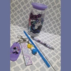 Disney Villains Ursula Purple Tumbler Set